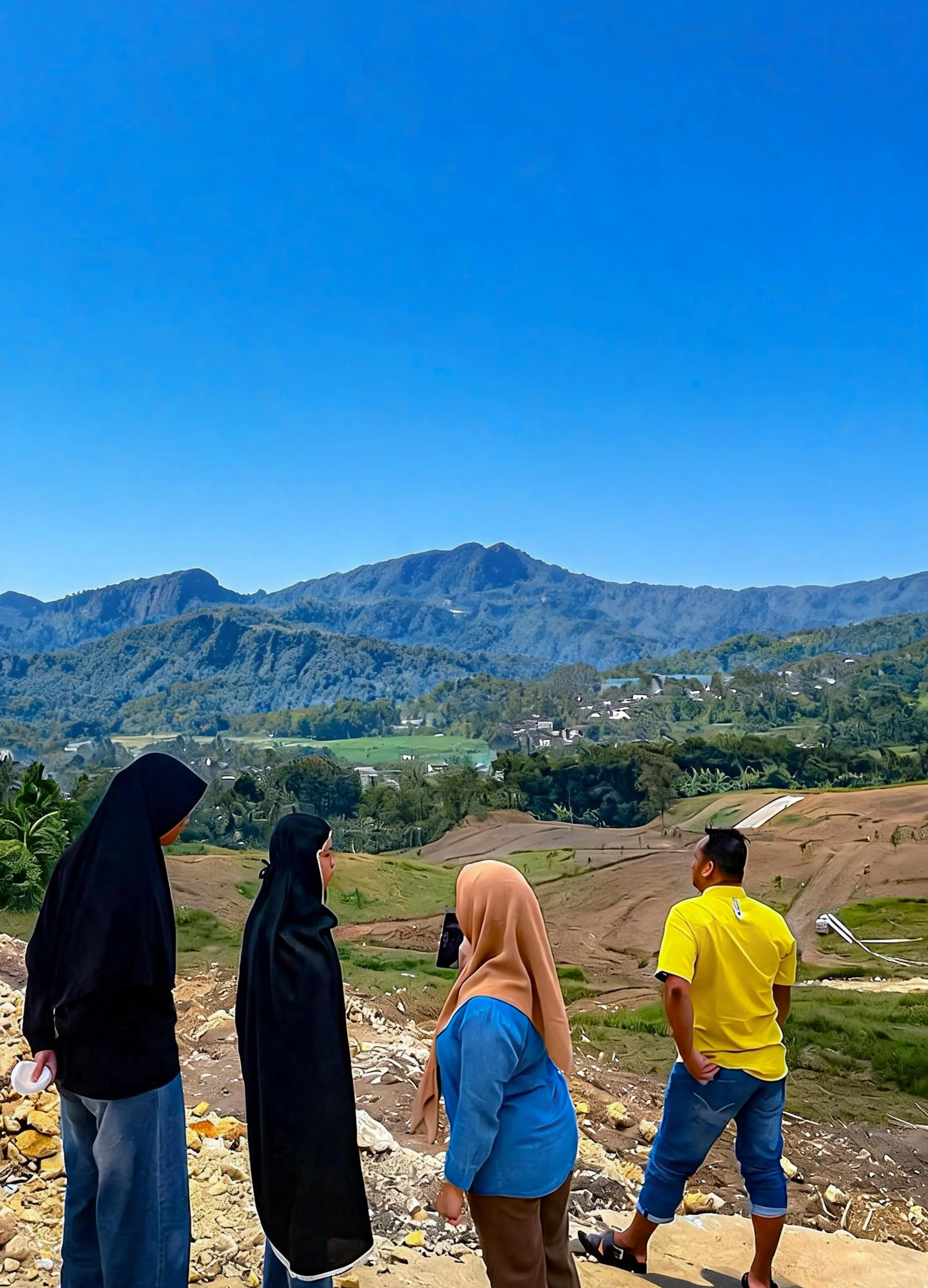 Suasana Survei sambil liat view